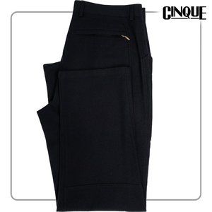 CINQUE Men's Black Flannel Pants (Size 34W 30L)